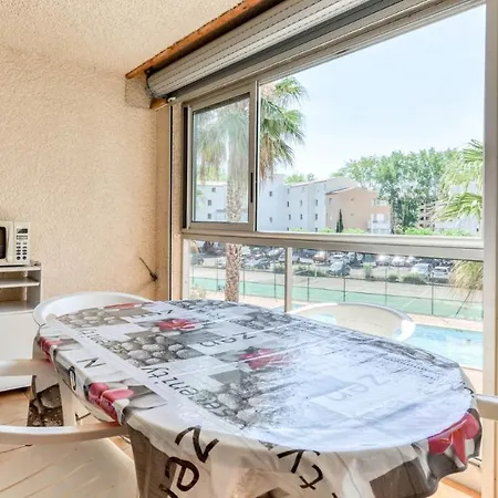 Appartement Nauticap - 423 - Vue Piscine - 5 Pers *